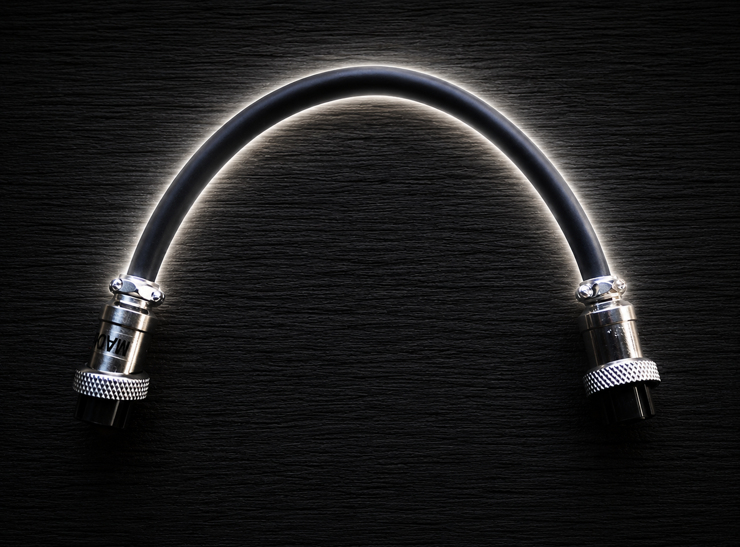 Shielded 26AWG cable with GX16 connectors